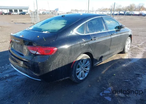 2015 Chrysler 200 Limited z USA, uszkodzony, nr VIN 1C3CCCAB7FN568185
